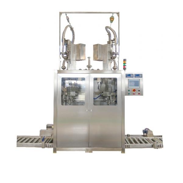 Quality Fertilizer Chemical Liquid Filling Machine Semi Automatic 100-300kg 60drums H Pesticide Filler for sale