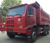 China Commercial Dump Truck With Cargo Body Structure / SINOTRUK HOWO Truck factory