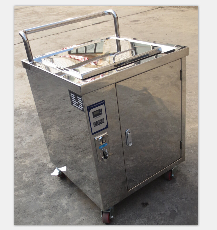 China 49L 1.5KW Heating Ultrasonic Golf Club Cleaner With Token Operating Function factory