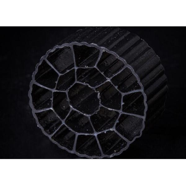 Quality Plastic Aquaponics MBBR Filter Media 25*12mm Size Water Treatment Bio Cel For for sale