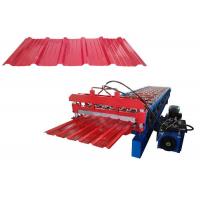 China Metal Roofing Galvanized Aluminum Corrugated Steel Sheet metal roll forming machine factory