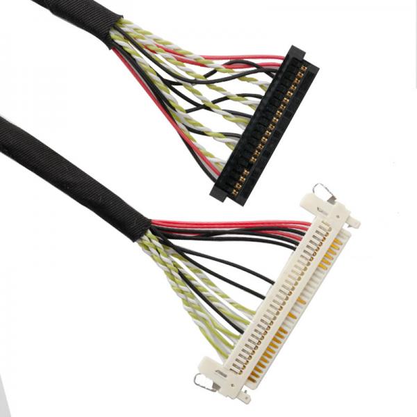 Quality 1mm Pitch LVDS Connector Cable JAE FI-X30HL To WL A1255-20S LVDS Wire Harness for sale
