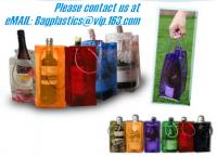 China PVC Ice bag, Wine Beer Gift Bags, Wine Bag, drink ice bags, portable wine bags factory