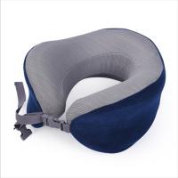 China Travel Accessories Memory Foam Neck Roll Pillow For Neck Pain , Long Life factory