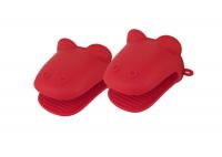 China Multi - Functional , Silicone Oven Gloves , Hippo Shape , Grill Mitts , Tasteless , Nontoxic factory