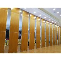 China Decorative Interior Sliding Door Material Office Partition Walls With Aluminium Track factory