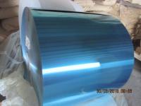 China Alloy 1100, temper H24 Blue Hydrophilic Aluminium Foil for finstock with 0.105MM thickness factory
