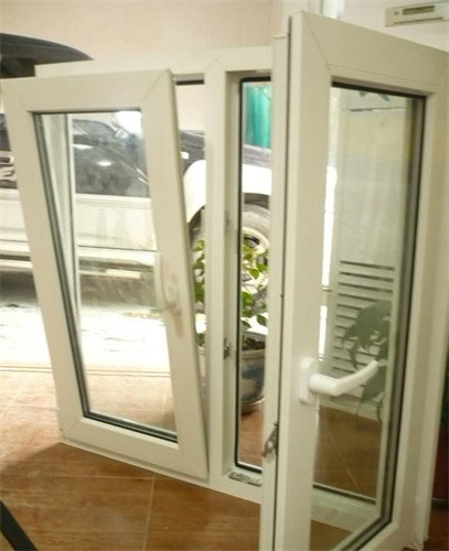 Quality OEM Inside Opening UPVC Casement Window laminated For construction for sale