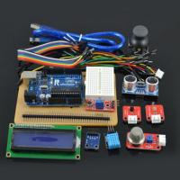 China Analog Display Starter Kit for Arduino with PS2 Game Joystick UNO R3 Board LCD1602 Mini Breadboard factory