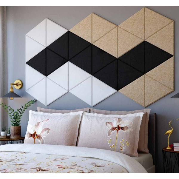 Quality DIY Simple Triangular Wall Decorative Sound Absorbing Panels For Office for sale