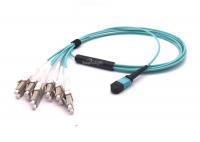 Buy cheap Female / Male Mpo Mtp Patch Cord Breakout Mpo-Lc 2.0mm Fanout Trunk Cable 8 from wholesalers