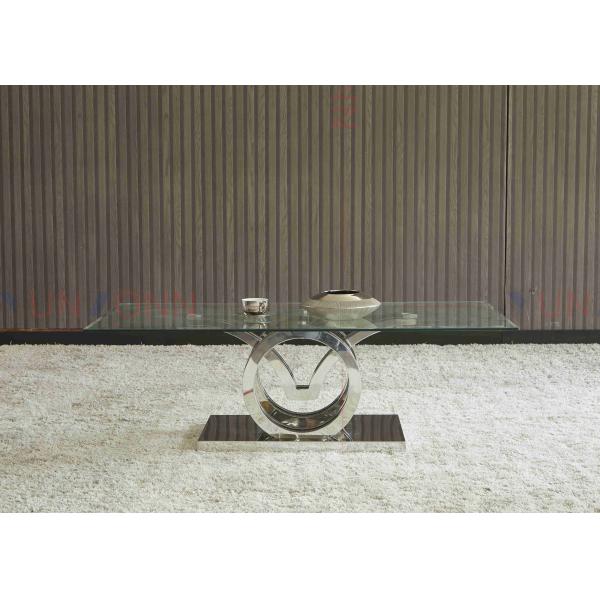 Quality Modern Rectangular Small Glass Dining Table Set 4 8 6 Seater Below 10000 for sale