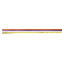 Quality Customized Tinned Copper Flat Wire Cables 24awg 28awg Rainbow Color for sale