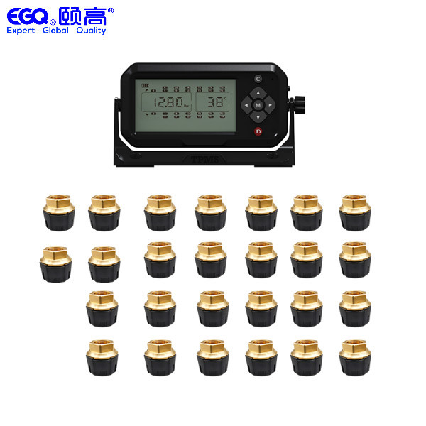 Quality Leakage Warning LCD Display 203 Psi 26 Wheeler OTR TPMS for sale