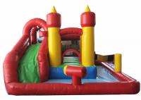 China Cheap inflatable mini combo with pool inflatable simple combo pool game for kids under 6 years factory