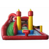 China Cheap inflatable mini combo with pool inflatable simple combo pool game for kids under 6 years for sale