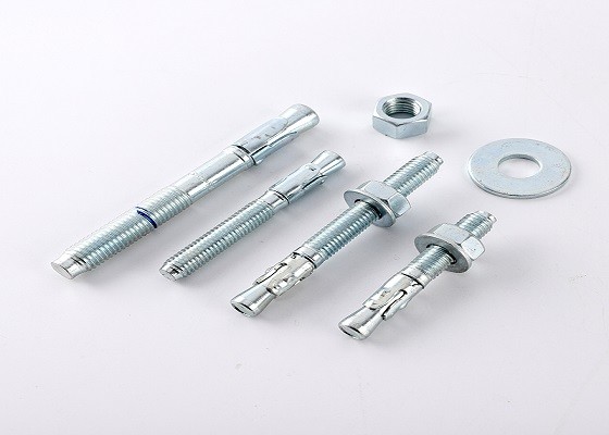 Quality Hot Dipped Galvanized/white zinc/yellow zinc color Wedge Type Anchor Bolts M 24 for sale