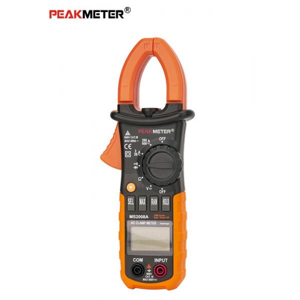Quality Current Measurement Multimeter Clamp Meter , Electrical Digital Ac Clamp Meter for sale