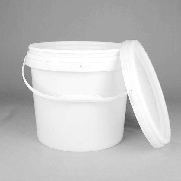 Quality 10L Polypropylene Plastic 3 Gallon Food Safe Bucket For Wall Paint for sale