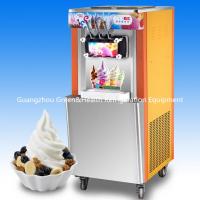 China Beautiful Appearance Ice Cream Making Machines / Ice Cream Maker With Hopper Agitator factory