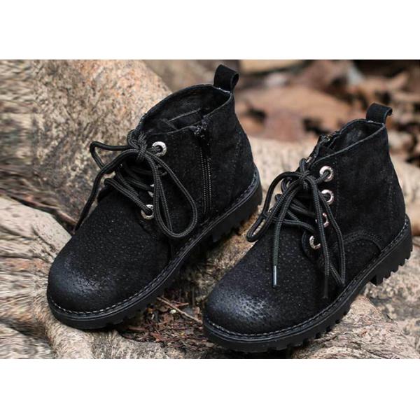 Quality Size 23-30 Winter Snow Boots Stylish Kids Boots Lace-Up Side Zipper for sale