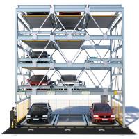 Quality PSH5 5 Levels Hydraulic Puzzle Car Parking System 25m/min Anti-Crashing for sale