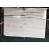 China Wall Natural Stone Marble Tiles , 2.7g/Cm³ Density Large White Marble Floor Tiles factory