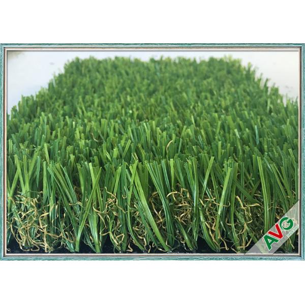 Quality Anti Color Fading Outdoor / Indoor Artificial Grass Great Weather Adaptability for sale