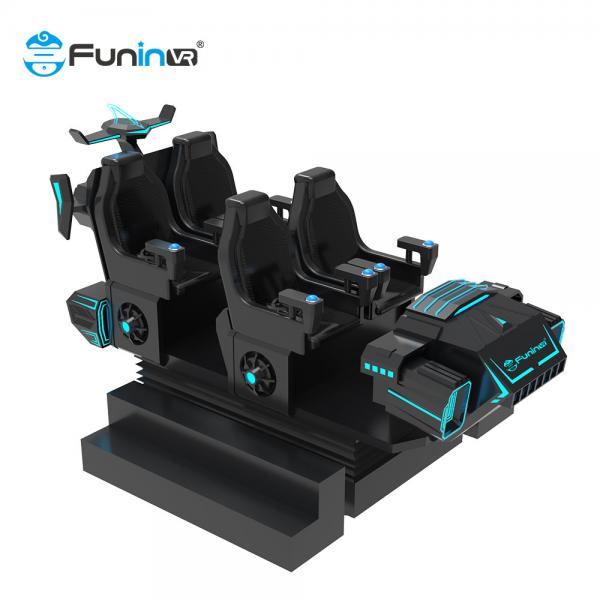 Quality 9D VR 6 seats cinema simulator machine Rated load 600KG VR Motion Platform for sale