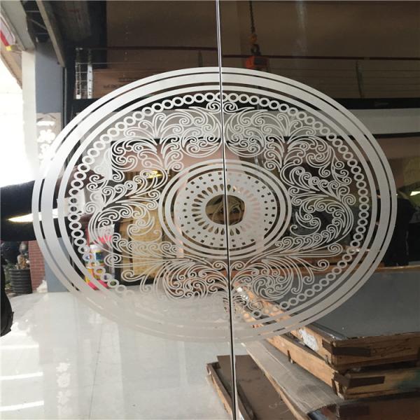 Quality 201 Elevator Stainless Steel Sheet 4x8 2000mm Length Mirror Etched Design Plate for sale