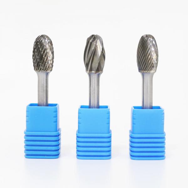 Quality OVAL SHAPE CUTTING TOOLS TUNGSTEN CARBIDE BURRS 6MM SHANK DIAMETER SE-5 for sale