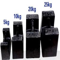 China ASTM Class M2 5 kg, 10 kg, 20 kg, 25 kg 35 kg, 50 kg Cast Iron Calibration Test Weights (Small Capacity) factory
