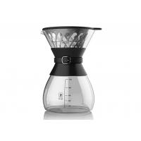 Quality HP6100 Household Glass Manual Pour Over Coffee Makers Ergonomic With Brew System for sale