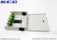 China 4fo 8 Core Fiber Optic Terminal Box FTB OTB Wallmount FTTH SC/APC Duplex Steel Tape factory