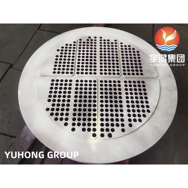 Quality ASME SA694 F304, F310, F316L, F317L , F321 , F347H Tubesheet for Heat Exchanger Application for sale