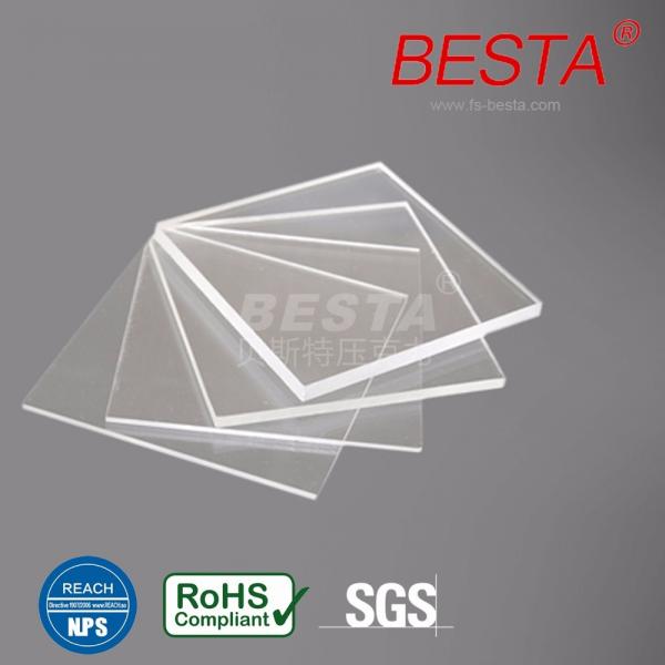 Quality BESTA 2mm-100mm Thick Colored Clear Plastic Sheets Uv Transmitting Acrylic Sheet for sale