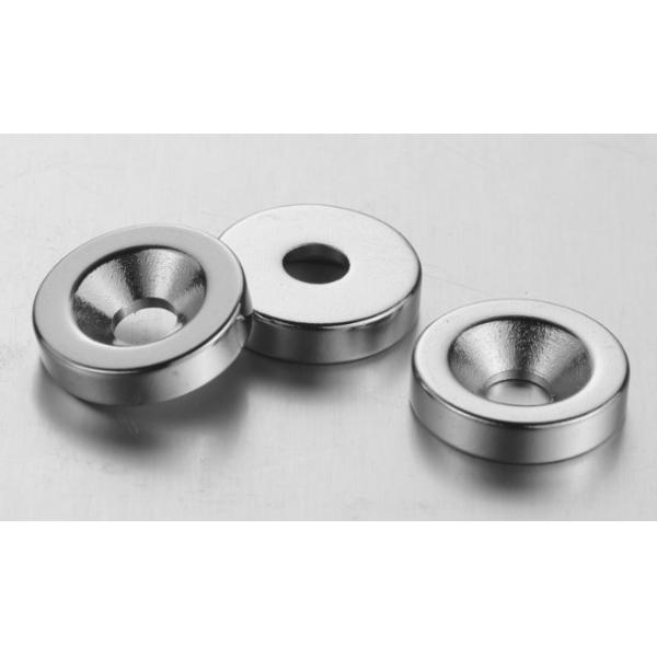 Quality Custom Round Countersunk N54 Neodymium Disc Magnets With Hole for sale