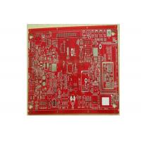 China RF Multilayer PCB Board , Single / Double Sided Pcb Prototype Board Red Color for sale