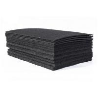 China Nonwoven Respirable Activated Carbon Cloth for Dust Filtration and High Carbon Content factory