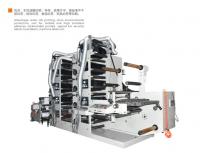 China RY-320-6C UV Flexo Label Printing Machine use for film / PE,OPP,pet Self Adhesive Label Printing Machine with UV RY-320- factory