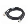 China 5M High Flexible Hirose M12 12pin Connector Male to Female Waterproof Power Cable 30V for Analog Cameras factory