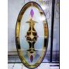 China Decorative leaded glass for wood  doors made in China factory