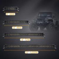 China Off Road 4x4 Jeep Truck UTV LED Light Bar 12V 24V Automotive LED Light Bar factory