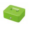 China Coin Money Storage Safe Metal Cash Box Holder Suitcase With Lock Key Plate Handle factory
