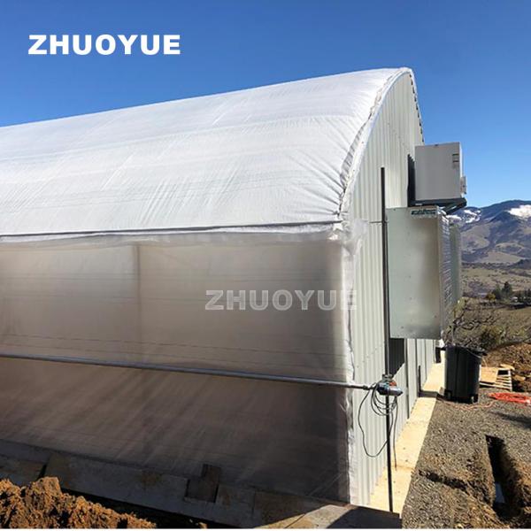 Quality Fully Automated Blackout Curtain Polycarbonate Sheet Greenhouse Light Dep for sale