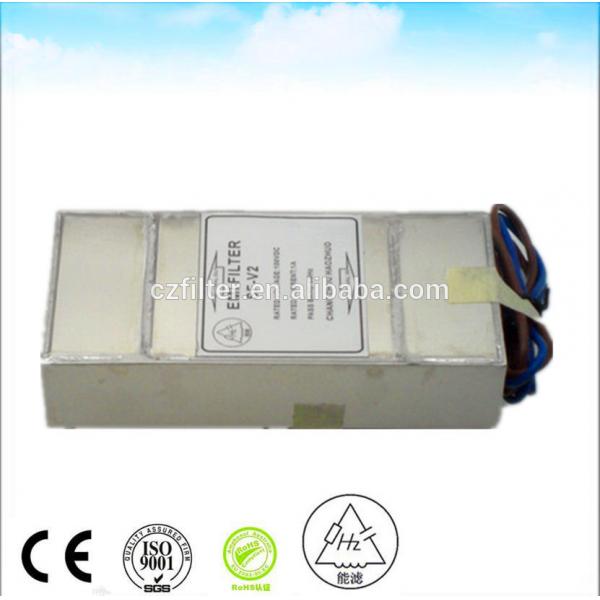 Quality 2 Lines Singlephase 120 250v Ac Emi Filter 1a Video Power Line Noise Filter competitive price for sale