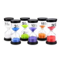 China Customzied 30 Min Hourglass Sand Timer Clock Logo Printing For Kids Toy factory