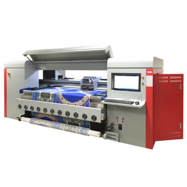 Quality Digital Cotton Fabric Printing Machine Positive Pressure / Wiper 4.2 PL Droplet for sale
