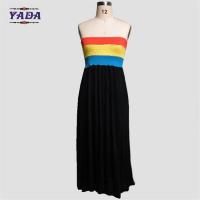 China Fashion summer beach strapless party dress sexy long dress women dresses casual for sale factory