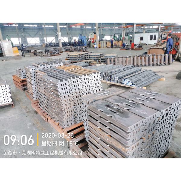 Quality TG154A-6 PC70 Triple Grouser Track Shoe Plate 6x165x450 Track Plates for sale